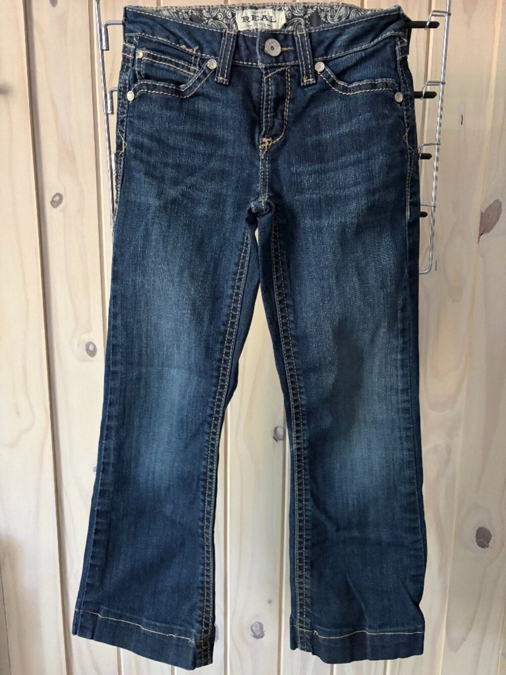 Ariat REAL Denim size 12 (girls)
